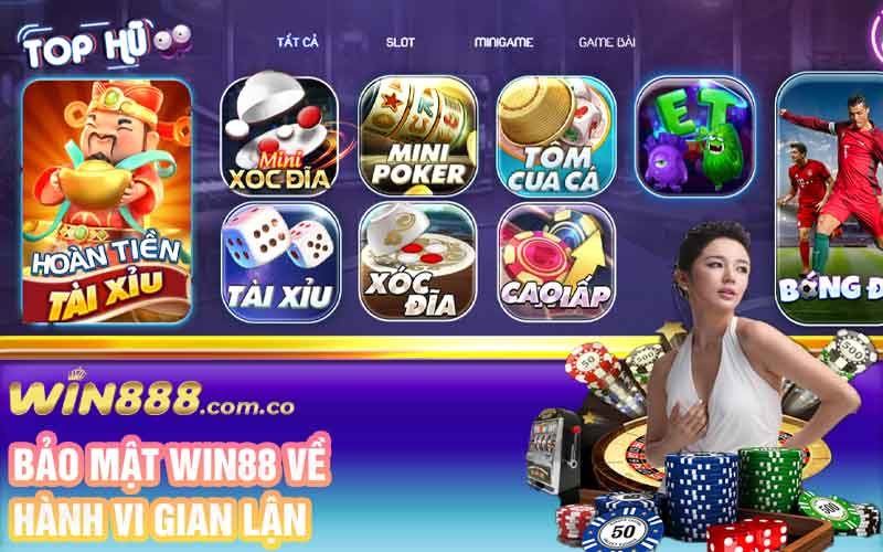 Bảo mật Win88 về hành vi gian lận