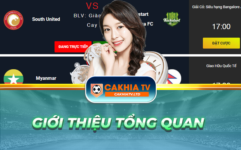 Giới thiệu về bóng đá trực tiếp CakhiaTV
