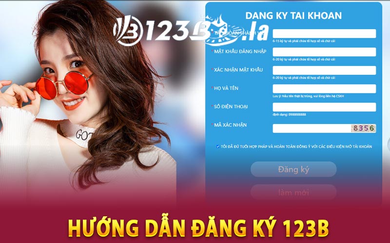 Hướng Dẫn Đăng Ký 123B Nhanh Gọn Nhất