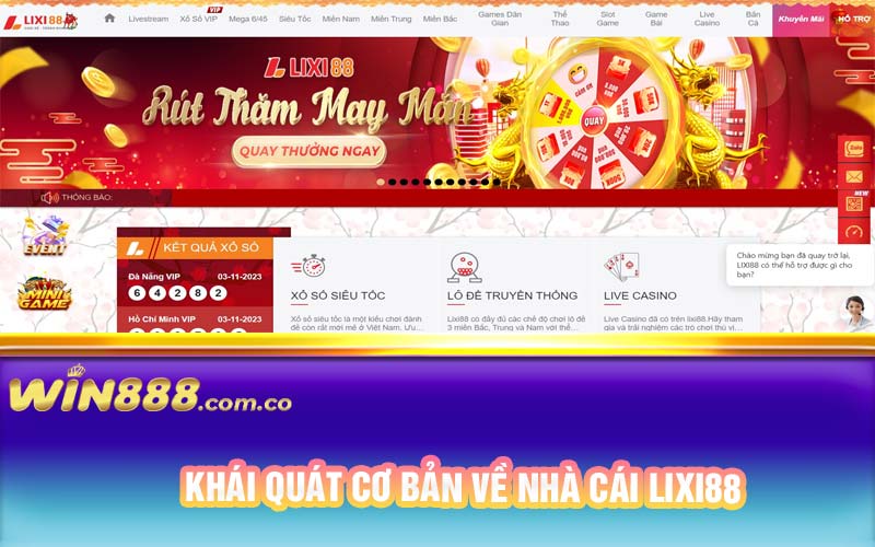 Khái quát cơ bản về nhà cái Lixi88